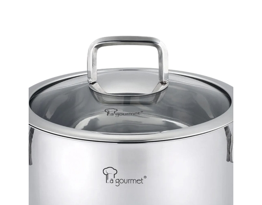 Nồi Inox Nova Cuisine 20cm Nắp Kính La Gourmet ảnh 1