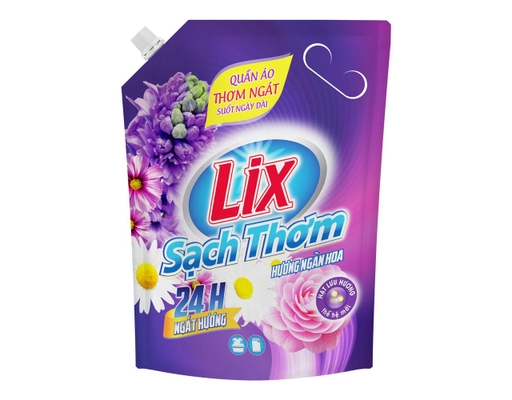 Nước Giặt Sạch Thơm Hương Ngàn Hoa - 3.5kg/3.2kg Lix ảnh 0