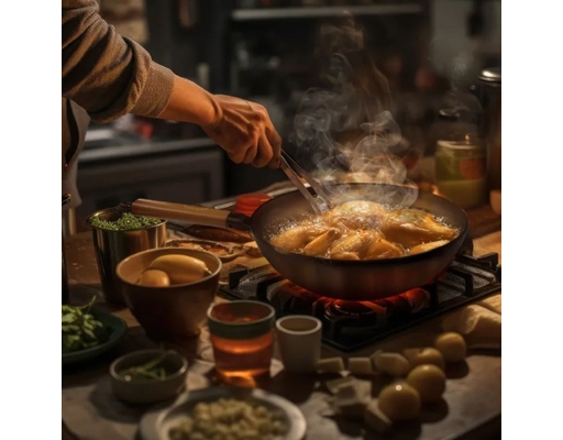 Chảo Thép Hikaru 30cm La Gourmet ảnh 3