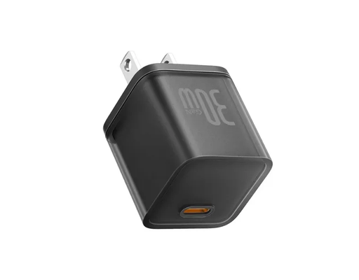Củ Sạc GaN5S 1C 30W US Màu Đen Baseus ảnh 1