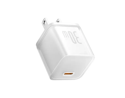 Củ Sạc GaN5S 1C 30W US Màu Trắng Baseus ảnh 0