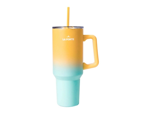 Ly Giữ Nhiệt Kèm Ống Hút 1200ml Có Tay Cầm 012317-ORA La Fonte ảnh 0