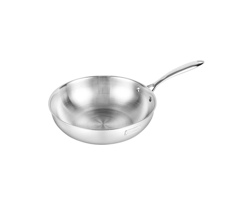 Chảo Xào Inox 3 Lớp Đáy Liền Trimax EL-2825 28cm Elmich ảnh 1