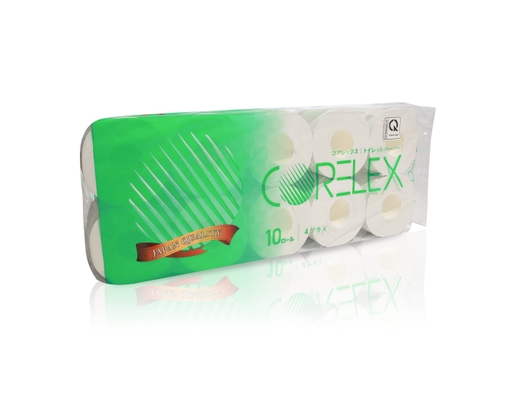Giấy Vệ Sinh Có Lõi Corelex 10 Cuộn 4 Lớp
