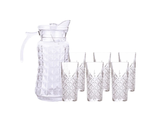 Bộ Bình Ly Thủy Tinh Bright 7 Món Deli ảnh 0