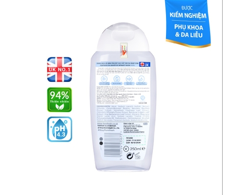 Dung Dịch Vệ Sinh Phụ Nữ Kháng Khuẩn Da Nhạy Cảm 250ml femfresh ảnh 1