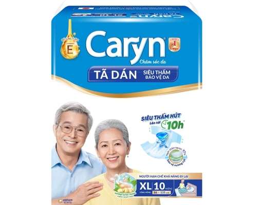 Tã Giấy Người Lớn Size L-XL Size 76-130cm - 10 Miếng Caryn ảnh 0