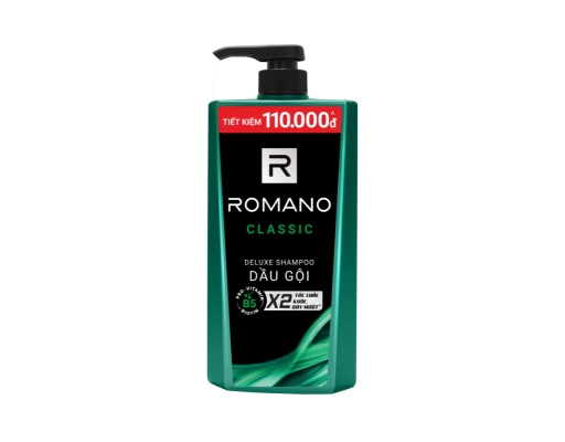 Dầu Gội Cao Cấp Hương Classic 900g ROMANO ảnh 0