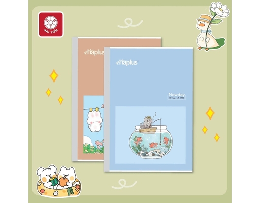 Tập Kẻ Ngang Haplus New Day Hải Tiến 120 Trang