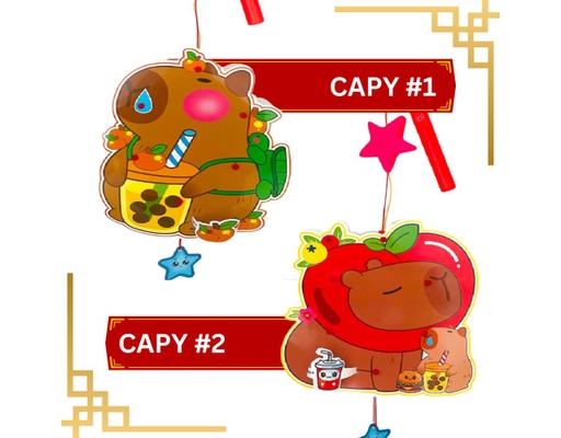 Lồng Đèn Mô Hình Hình Capybara B05 Tân Đỉnh Hảo ảnh 0