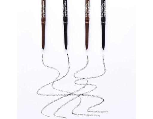 Chì Kẻ Viền Mắt Lâu Trôi Long Wearing Màu Nâu Đen - 02 Black Brown 0.28g Silkygirl ảnh 2