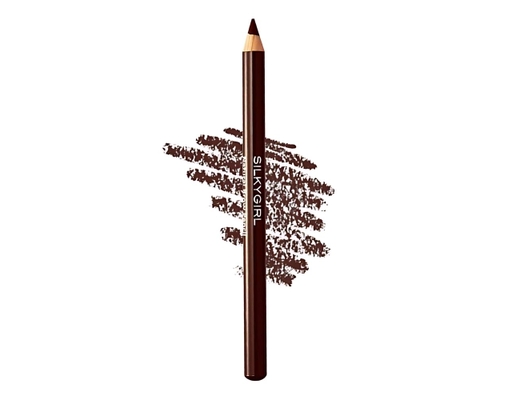 Chì Kẻ Mày Natural Brown Pencil Màu Nâu Đậm - 02 Dark Brown Silkygirl ảnh 0