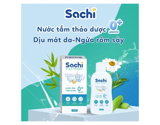Nước Tắm Thảo Dược 250ml Sachi ảnh 1