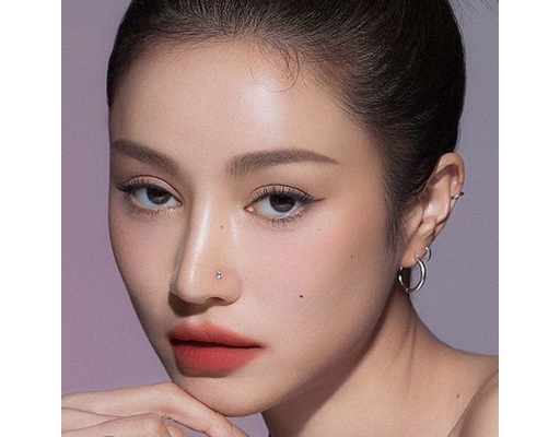 Son Kem Lì Hazy Lip Clay Màu Cam Đất #Common Stranger 4g 3CE ảnh 1