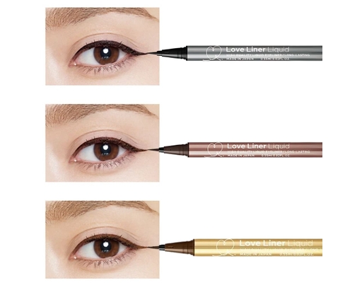 Kẻ Mắt Nước Màu Nâu Liquid Brown 0.55ml Love Liner ảnh 2