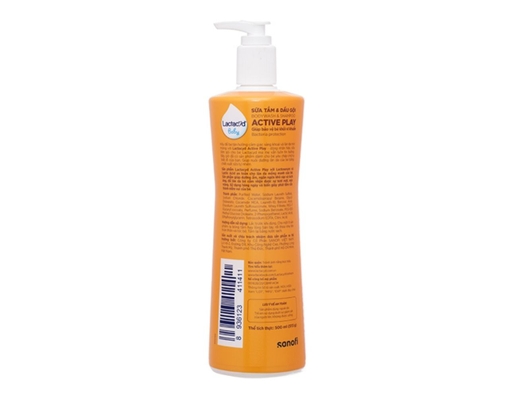 Sữa Tắm Gội Active Play 500ml Lactacyd ảnh 3