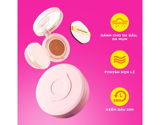 Phấn Nước Kiềm Dầu Màu A.00 Extra Light 15g Lemonade ảnh 2
