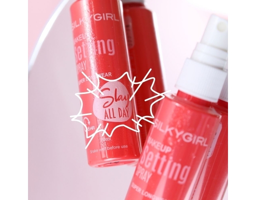 Xịt Khóa Makeup Slay All Day 70ml Silkygirl ảnh 1