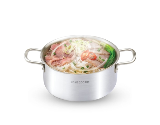 Nồi Inox 3 Lớp Liền Khối Size 24cm HÓME CÓORDY ảnh 3