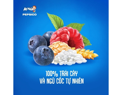 Sữa Agusha Ngũ Cốc Vị Việt Quất, Mâm Xôi Và Táo 200ml