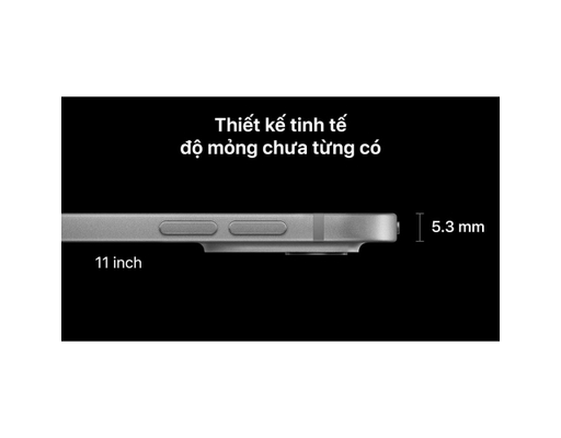 Ipad Pro M4 11 Inch Wifi 256GB Blk-Its MVV83ZA/A Apple ảnh 7