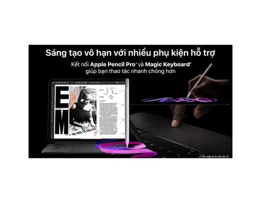 Ipad Pro M4 11 Inch Wifi 256GB Blk-Its MVV83ZA/A Apple ảnh 9