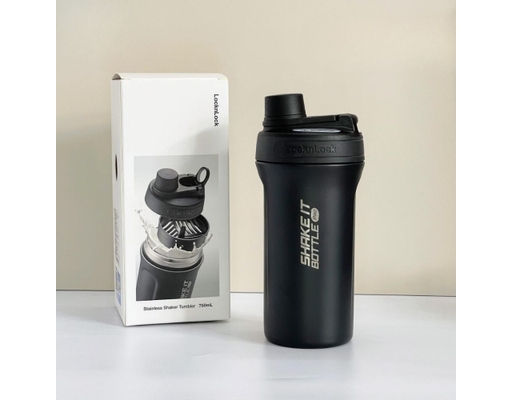 Bình Giữ Nhiệt LocknLock Shaker Tumbler LHC4276BLK 750ml Màu Đen