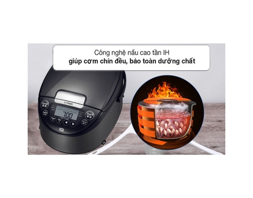 Nồi Cơm Điện Tử Cao Tần JPW-G18W 1.8L Tiger Tiger ảnh 5