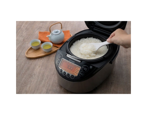 Nồi Cơm Điện Tử Cao Tần JKT-F10W Màu Xám Đen Tiger ảnh 2