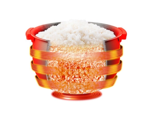 Nồi Cơm Điện Tử Cao Tần JKT-F10W Màu Xám Đen Tiger ảnh 3