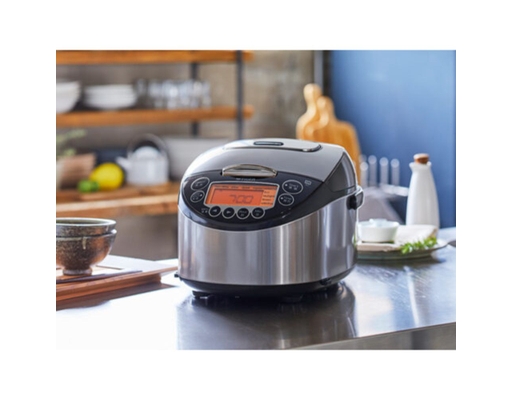 Nồi Cơm Điện Tử Cao Tần JKT-F10W Màu Xám Đen Tiger ảnh 4