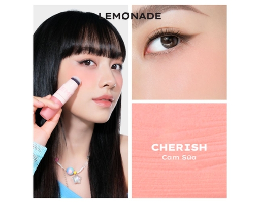Kem Má Perfect Couple Ver2 Màu #Cherish Cam Sữa 8.5g Lemonade ảnh 1
