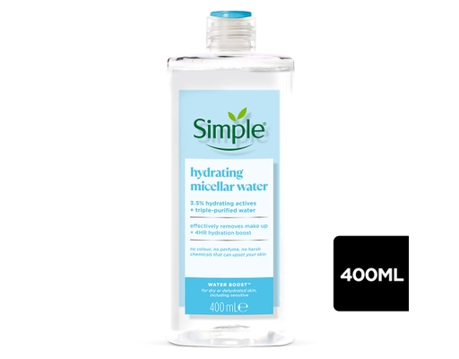 Nước Tẩy Trang WaterBoost Sạch Sâu Và Cấp Ẩm 400ml Simple ảnh 1