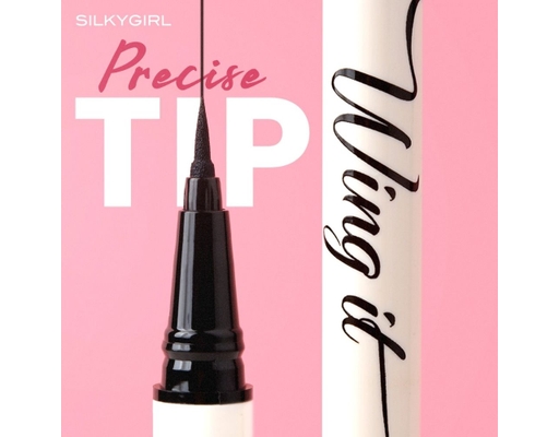 Kẻ Mắt Nước Wing It Sharp Liner Màu Đen 01 Super Black 0.5g Silkygirl ảnh 2