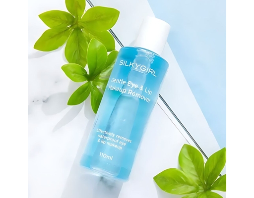Tẩy Trang Mắt Môi Dịu Nhẹ Gentle Eye And Lip Make Up Remover 110ml Silkygirl ảnh 2