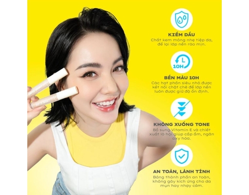 Che Khuyết Điểm Kiềm Dầu Màu A00 3g Lemonade ảnh 3