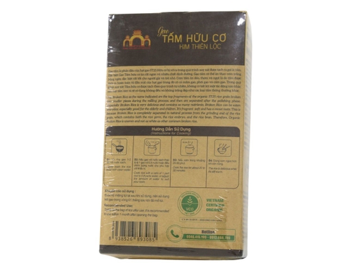 Gạo Tấm Hữu Cơ Kim Thiên Lộc 2kg