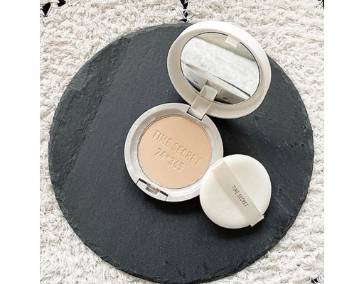 Phấn Nén Trang Điểm Dưỡng Da Màu Light Ocher 8g Time Secret ảnh 1