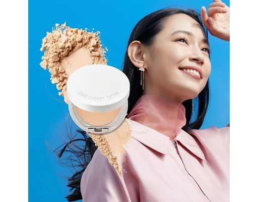 Phấn Nén Trang Điểm Dưỡng Da Màu Light Ocher 8g Time Secret ảnh 2