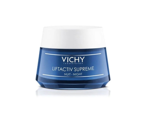 Kem Dưỡng Chống Nhăn Và Săn Chắc Da Ban Đêm Liftactiv Supreme Night Anti-Wrinkle And Firming Correcting Care 50ml VICHY ảnh 0