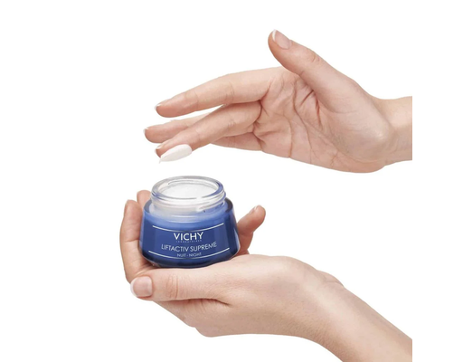 Kem Dưỡng Chống Nhăn Và Săn Chắc Da Ban Đêm Liftactiv Supreme Night Anti-Wrinkle And Firming Correcting Care 50ml VICHY ảnh 2
