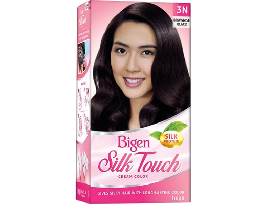 Kem Nhuộm Tóc Silk TouchMàu: Màu 3N - Nâu Đen Bigen ảnh 0