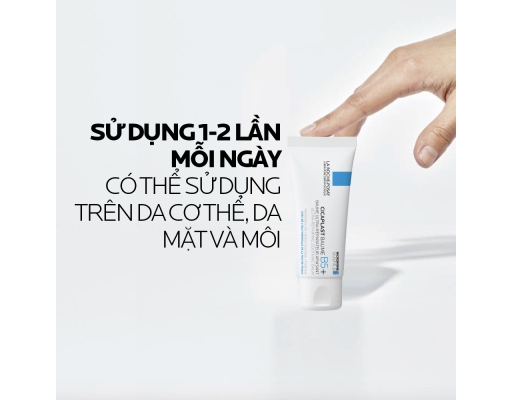 Kem Dưỡng Làm Dịu Mát, Phục Hồi Da Cicaplast Baume B5 40ml La Roche-Posay ảnh 6
