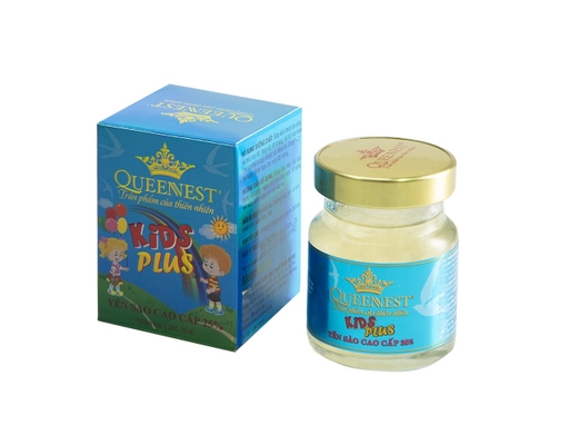 Yến Sào Chưng Sẵn Kids Plus 25% - 6 Lọ x 70ml Queennest ảnh 2