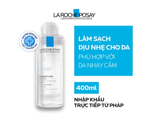 Nước Tẩy Trang Làm Sạch Sâu Cho Da Nhạy Cảm 400ml La Roche-Posay ảnh 1