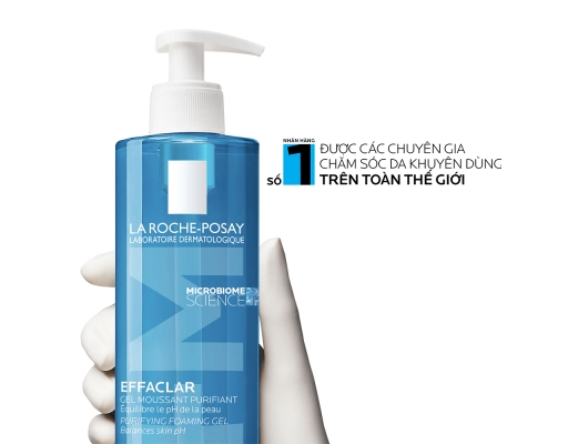 Gel Rửa Mặt Tạo Bọt Làm Sạch Cho Da Dầu Và Nhạy Cảm 400ml La Roche-Posay ảnh 2