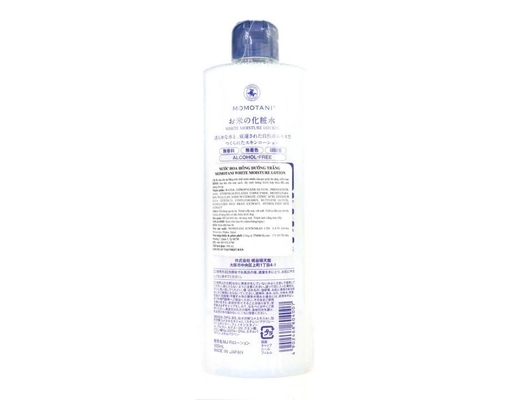 Nước Hoa Hồng Dưỡng Sáng Da White Moisture Lotion 500ml Momotani ảnh 1