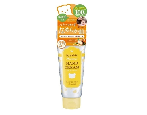 Kem Dưỡng Da Tay Cấp Ẩm Cho Trẻ Em Hương Cam Chanh Mommy Hand Cream 60g Kissme ảnh 0