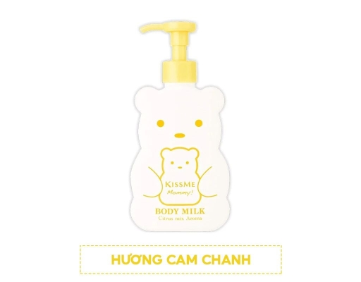 Sữa Dưỡng Thể Cấp Ẩm Hương Cam Chanh Mommy Body Milk Citrus Mix Aroma 200g Kissme ảnh 1