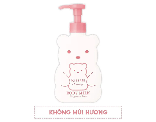 Sữa Dưỡng Thể Cấp Ẩm Không Mùi Mommy Body Milk Fragrange Free 200g Kissme ảnh 0